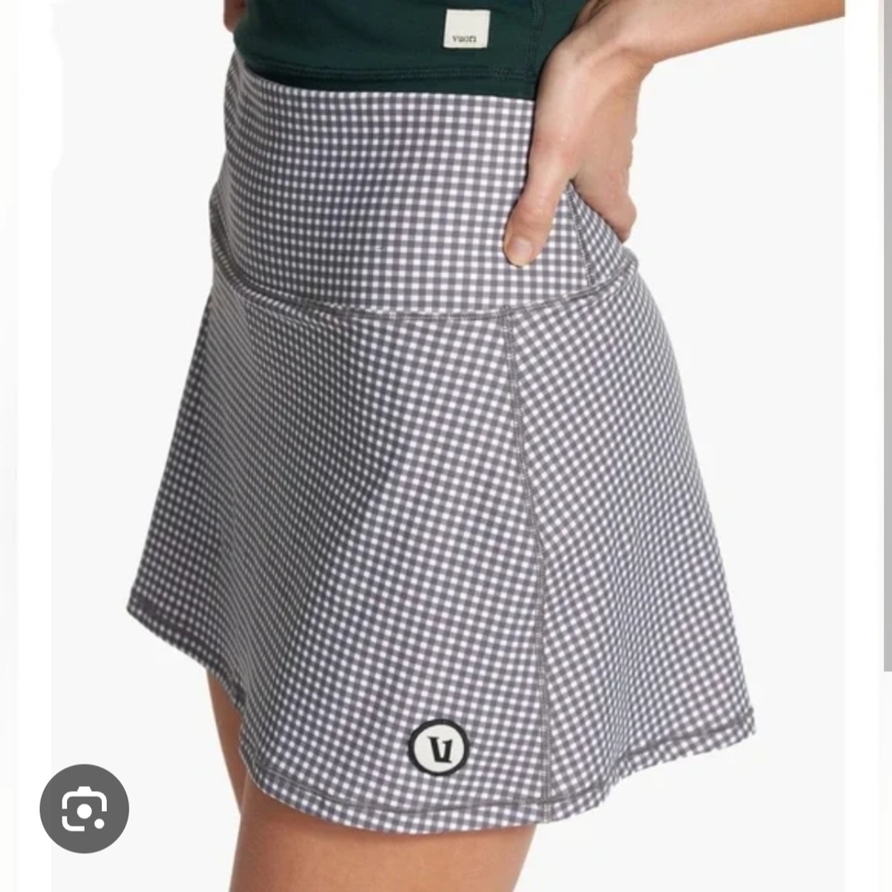 Vuori Valley Skirt, Gingham